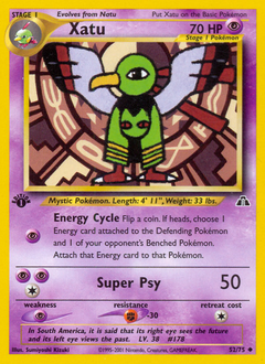 Xatu - Neo Discovery - #52 - Pokemon TCG card