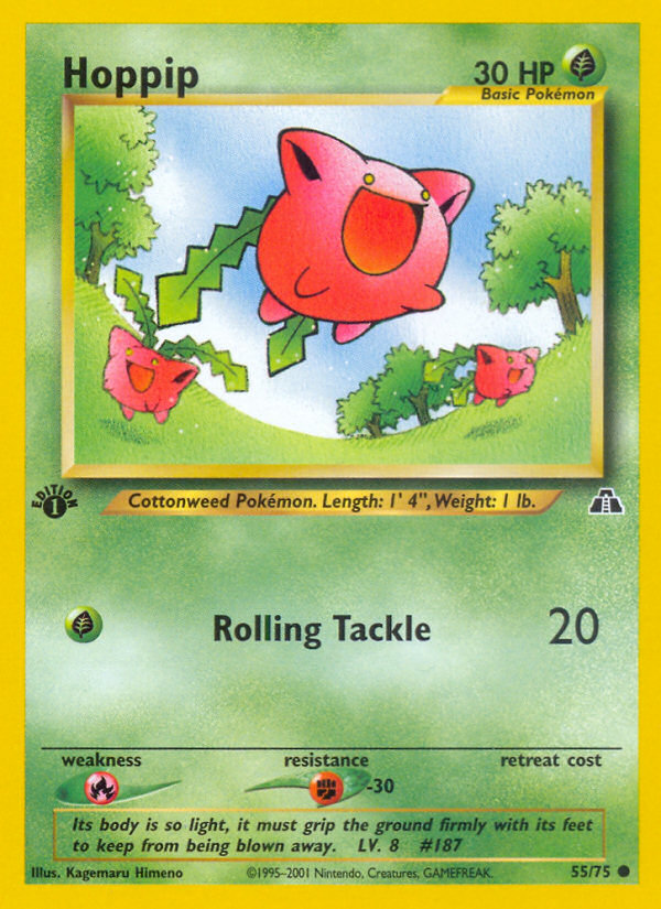 Hoppip - Neo Discovery - #55 - Pokemon TCG card