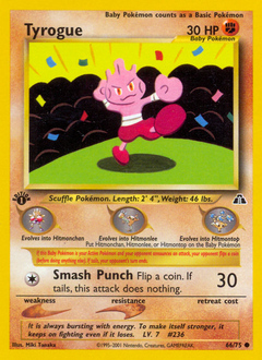 Tyrogue #66 Tyrogue - Neo Discovery - #66 - Pokemon TCG card