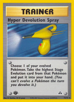 Hyper Devolution Spray - Neo Discovery - #73 - Pokemon TCG card