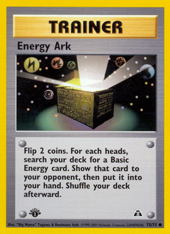 Energy Ark - Neo Discovery - #75 - Pokemon TCG card