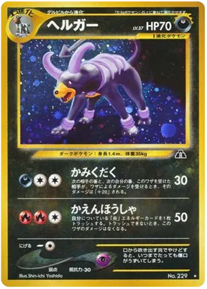 Houndoom - Crossing the Ruins... - #41 - Pokemon TCG card