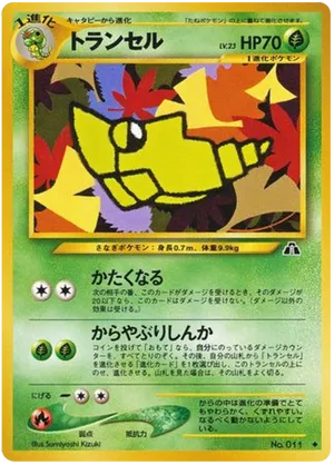 Metapod #6 Metapod - Crossing the Ruins... - #6 - Pokemon TCG card