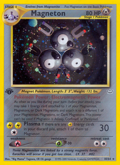 Magneton #10 Magneton - Neo Revelation - #10 - Pokemon TCG card