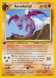 Aerodactyl - Neo Revelation - #15 - Pokemon TCG card