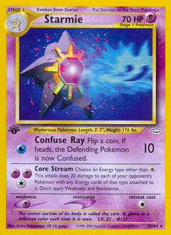 Starmie - Neo Revelation - #25 - Pokemon TCG card