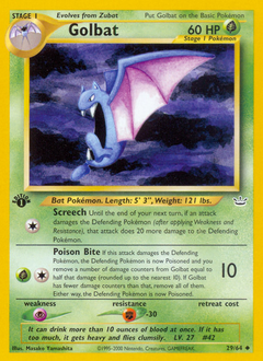 Golbat - Neo Revelation - #29 - Pokemon TCG card