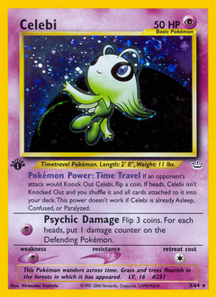 Celebi #3 Celebi - Neo Revelation - #3 - Pokemon TCG card