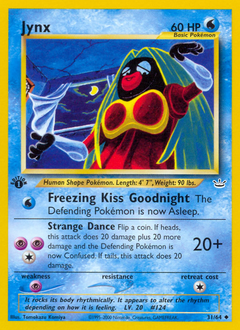 Jynx #31 Jynx - Neo Revelation - #31 - Pokemon TCG card