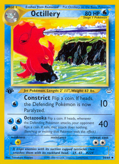 Octillery - Neo Revelation - #34 - Pokemon TCG card