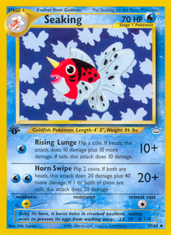 Seaking #37 Seaking - Neo Revelation - #37 - Pokemon TCG card