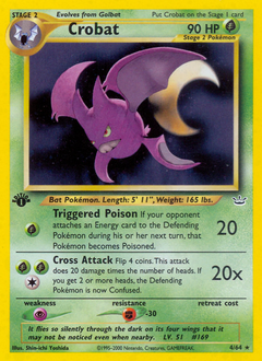 Crobat - Neo Revelation - #4 - Pokemon TCG card