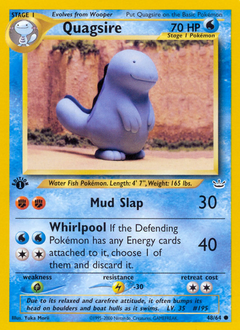 Quagsire - Neo Revelation - #48 - Pokemon TCG card