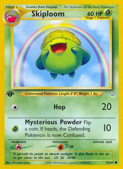 Skiploom - Neo Revelation - #52 - Pokemon TCG card