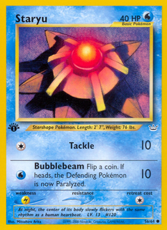 Staryu - Neo Revelation - #56 - Pokemon TCG card