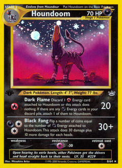 Houndoom - Neo Revelation - #8 - Pokemon TCG card