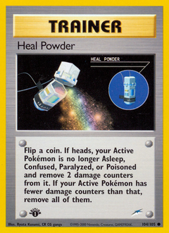 Heal Powder - Neo Destiny - #104 - Pokemon TCG card