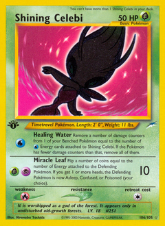 Shining Celebi - Neo Destiny - #106 - Pokemon TCG card