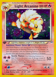 Light Arcanine #12 Light Arcanine - Neo Destiny - #12 - Pokemon TCG card