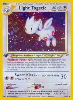 Light Togetic #15 Light Togetic - Neo Destiny - #15 - Pokemon TCG card