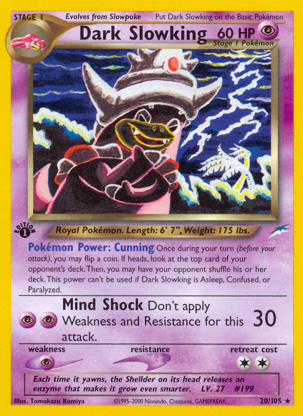 Dark Slowking - Neo Destiny - #20 - Pokemon TCG card