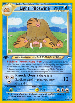 Light Piloswine #26 Light Piloswine - Neo Destiny - #26 - Pokemon TCG card