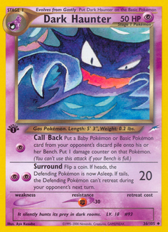 Dark Haunter - Neo Destiny - #36 - Pokemon TCG card