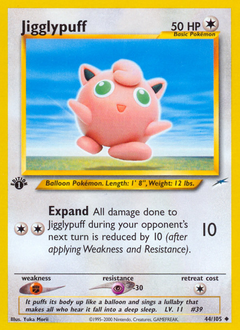 Jigglypuff - Neo Destiny - #44 - Pokemon TCG card