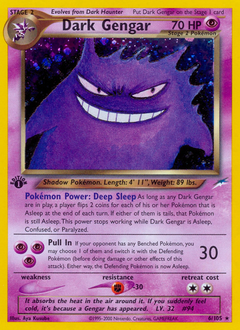 Dark Gengar #6 Dark Gengar - Neo Destiny - #6 - Pokemon TCG card