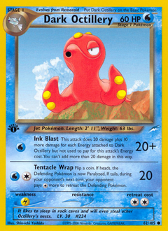 Dark Octillery - Neo Destiny - #62 - Pokemon TCG card