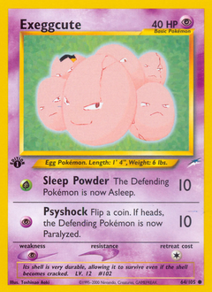 Exeggcute - Neo Destiny - #64 - Pokemon TCG card