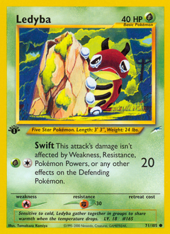 Ledyba #71 Ledyba - Neo Destiny - #71 - Pokemon TCG card