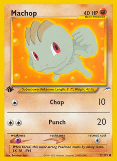 Machop - Neo Destiny - #73 - Pokemon TCG card