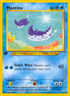 Mantine - Neo Destiny - #74 - Pokemon TCG card