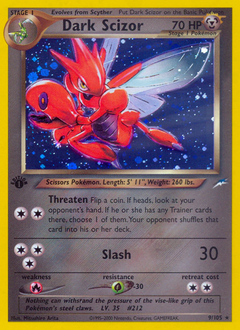 Dark Scizor - Neo Destiny - #9 - Pokemon TCG card