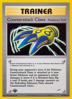 Counterattack Claws - Neo Destiny - #97 - Pokemon TCG card