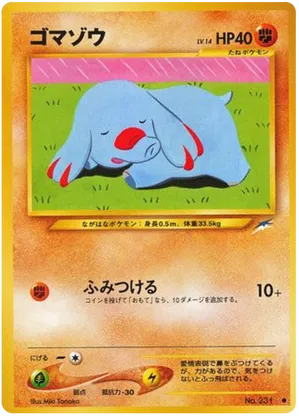 Phanpy - Darkness, and to Light... - #72 - Pokemon TCG card