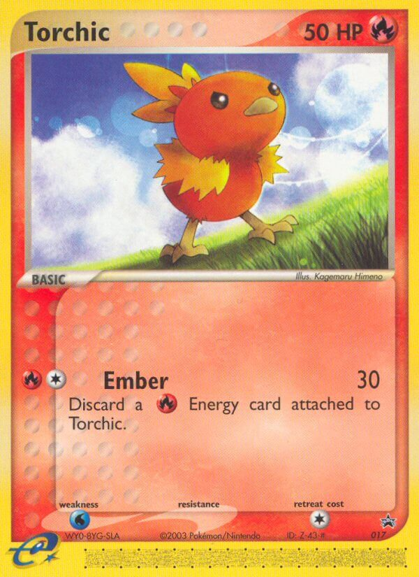 Torchic - Nintendo Black Star Promos - #17 - Pokemon TCG card