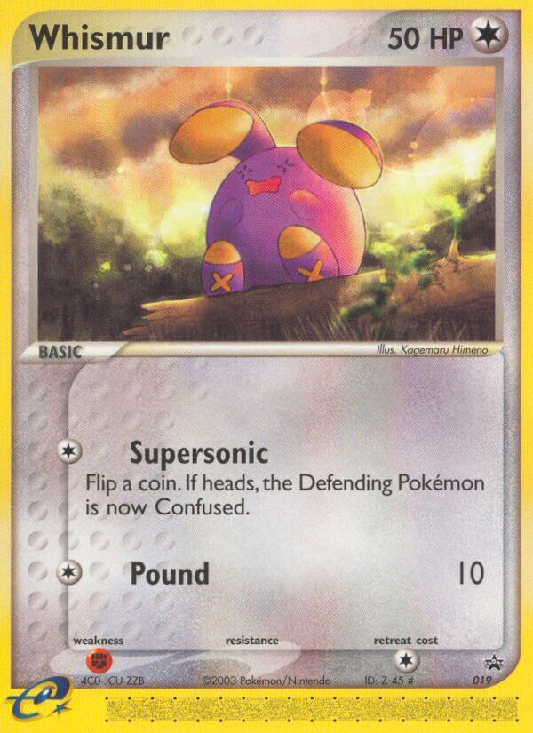 Whismur - Nintendo Black Star Promos - #19 - Pokemon TCG card