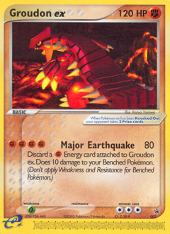 Groudon ex #2 Groudon ex - Nintendo Black Star Promos - #2 - Pokemon TCG card