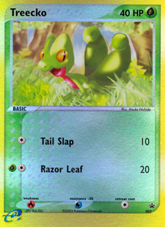 Treecko #3 Treecko - Nintendo Black Star Promos - #3 - Pokemon TCG card