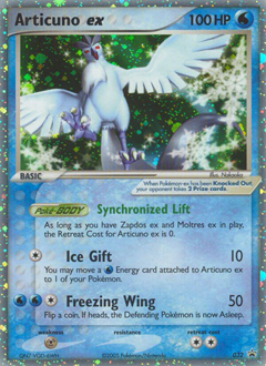 Articuno ex - Nintendo Black Star Promos - #32 - Pokemon TCG card