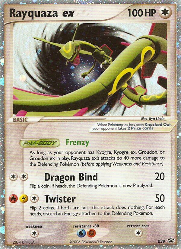 Rayquaza ex - Nintendo Black Star Promos - #39 - Pokemon TCG card