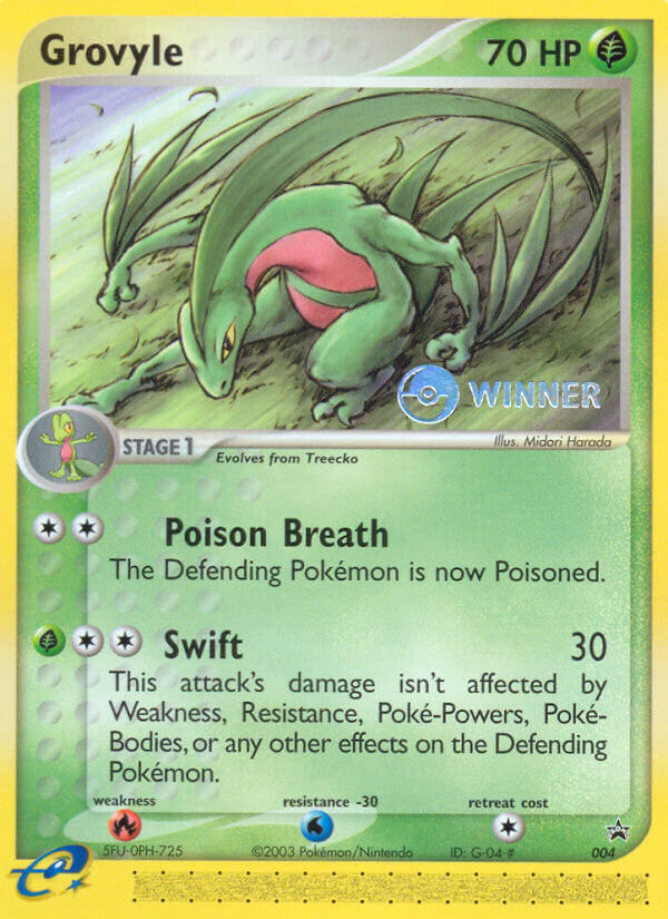 Grovyle - Nintendo Black Star Promos - #4 - Pokemon TCG card