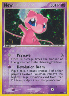 Mew #40 Mew - Nintendo Black Star Promos - #40 - Pokemon TCG card