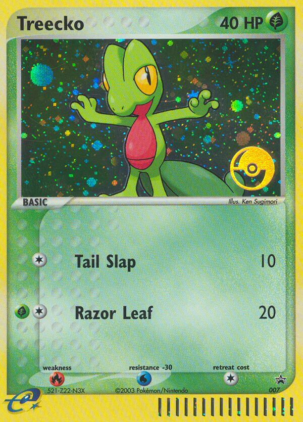 Treecko - Nintendo Black Star Promos - #7 - Pokemon TCG card