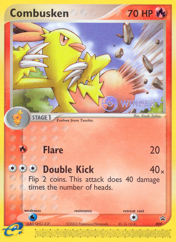 Combusken - Nintendo Black Star Promos - #9 - Pokemon TCG card