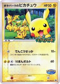 PokéPark's Pikachu #043 PokéPark's Pikachu - PCG Promos - #043 - Pokemon TCG card