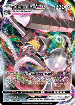 Melmetal VMAX #48 Melmetal VMAX - Pokémon GO - #48 - Pokemon TCG card