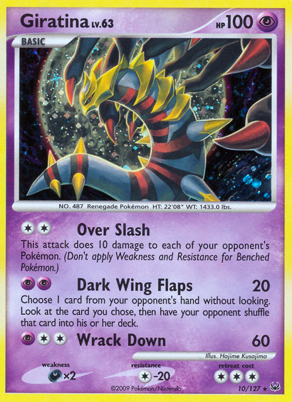 Giratina - Platinum - #10 - Pokemon TCG card
